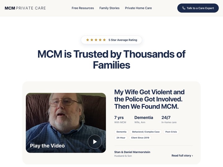 MCM · Family Stories